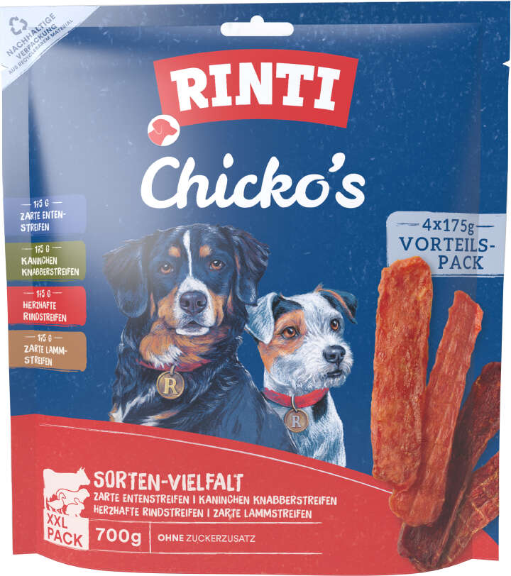 RINTI Hundeleckerli Chicko´s Sorten-Vielfalt XXL-Pack